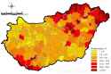 Gypsy population in Hungary (2018)