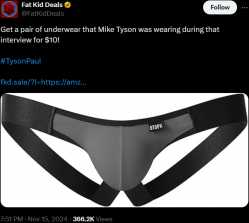 mike tyson underwear