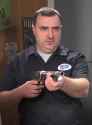 mike stoklasa with a shotgun