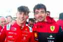 Arthur Leclerc and Charles Leclerc - Ferrari