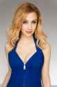 Sarah Gadon Glampool Photoshoot Blue 1