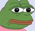 pepe stare pink shirt