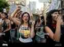 08-march-2018-uruguay-montevideo-women-march-and-chant-at-a-protest-M7813J