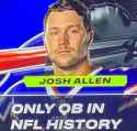Only QB in NFL history