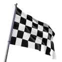 checkered flag