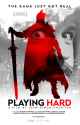playing hard poster
