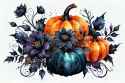 abstract-neon-watercolor-gothic-pumpkin-flowers-arrangement-dark-fall-season-fantasy-331918388