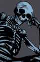 skeleton sure op will deliver soon skelly such is life waiting