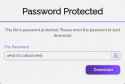 password