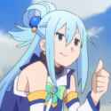 thumbs up aqua