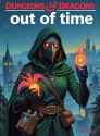 FXB-Verse_00065-D&amp;D book style, FLUX plague doctor, title reads %22Dungeons &amp; Dragons out of time%22