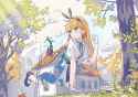 __alice_and_white_rabbit_alice_in_wonderland_drawn_by_wakuseiy__9cda9568a1e45008c20e3bc01063c708