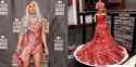 gaga-meat-dress