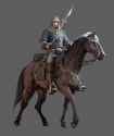 mounted spearman