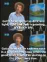 Bob Ross in a state of crippling depression