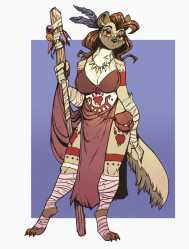 gnoll cleric or druid
