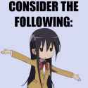 ConsiderTheFollowing