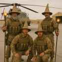 Wizard Soldiers at Desert Airbase