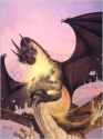 Dragons - Brains Flambe by Keith Parkinson
