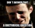rhetorical question