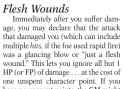 Flesh Wounds