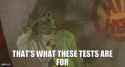 thats what these tests are for