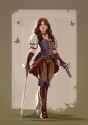 pirate cosplayer