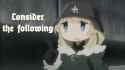 Girls Last Tour Consider the Following