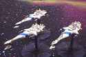 BFG Space Fleet Ships that eventually became the Abyss Class Super Battleship in HH