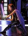 Mara Jade with lightsaber 2