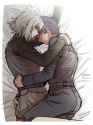 Shin and Sabine share a sisterly hug