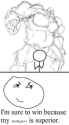 Nerd picking a fight