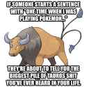 Tauros Shit