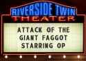 attack of the giant faggot