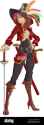 beautiful-girl-pirate-FAE3YG