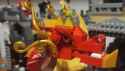 red dragon head