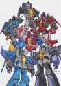 Ramjet Dirge Thrust Starscream Thundercracker Skywarp