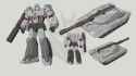 Megatron G1 Tank