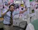 shills