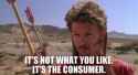 its the consumer