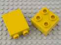 Dark Lego Bricks Yellow