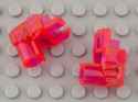 158 Transparent Fluorescent Red