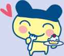 MametchiEatingCakeArtwork