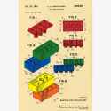 LegoToyUSPatentDrawingNo3005282GKChristiansen1961Colorized-thumb