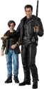 mafex t-800 and john connor