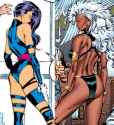psylocke + storm