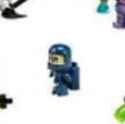 dark blue space minifig parts