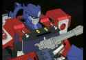 Super Link - Optimus with the Big Iron