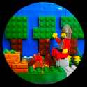 happy knight lego
