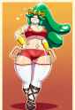 Palutena, species_human, hyper breasts, (species_living inflatable, handles on hips, permagrin_1.6), detailed, gym, sports bra,_s-3227782706